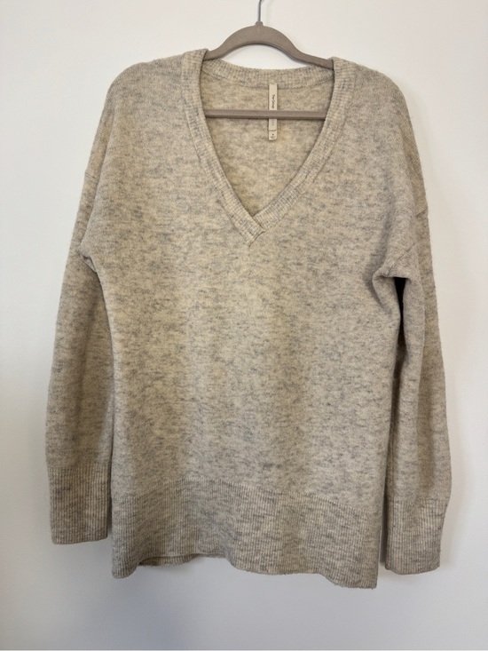 Babaton Sweaters - Aritiza The Group Babaton Oversized Alpaca Wool Sweater Oatmeal Neutral Sz S